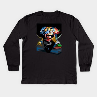 MCREE DARK Kids Long Sleeve T-Shirt